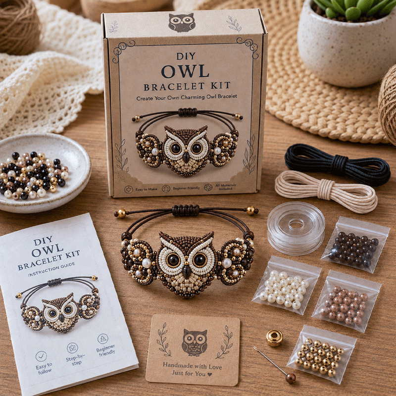 🔥50% Off Last Day - BUY 3 GET 1 FREE🐙DIY Beaded Bracelet Making Kit