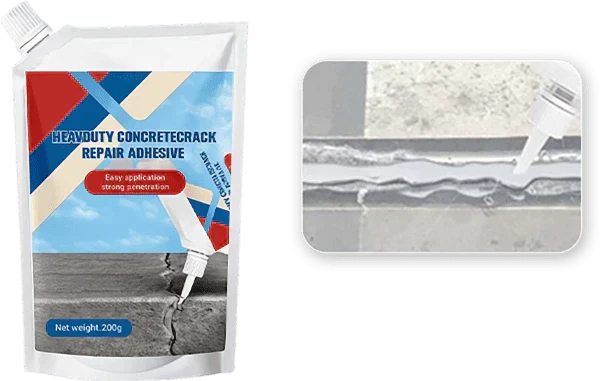 💐Limited Special Price & 50% OFF!! New Formula – Extra-Strength Concrete Crack Adhesive 🆚🛠️