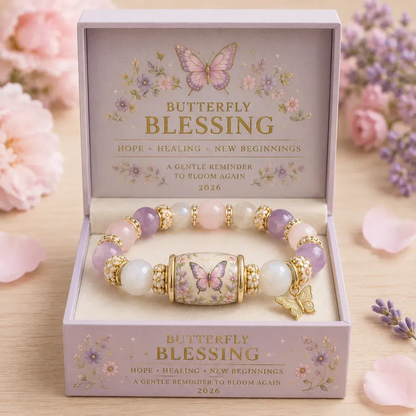 🌿 Love, Peace & Spring Blessings 💖 | 2026 Limited Edition Bracelet - With Gift Box