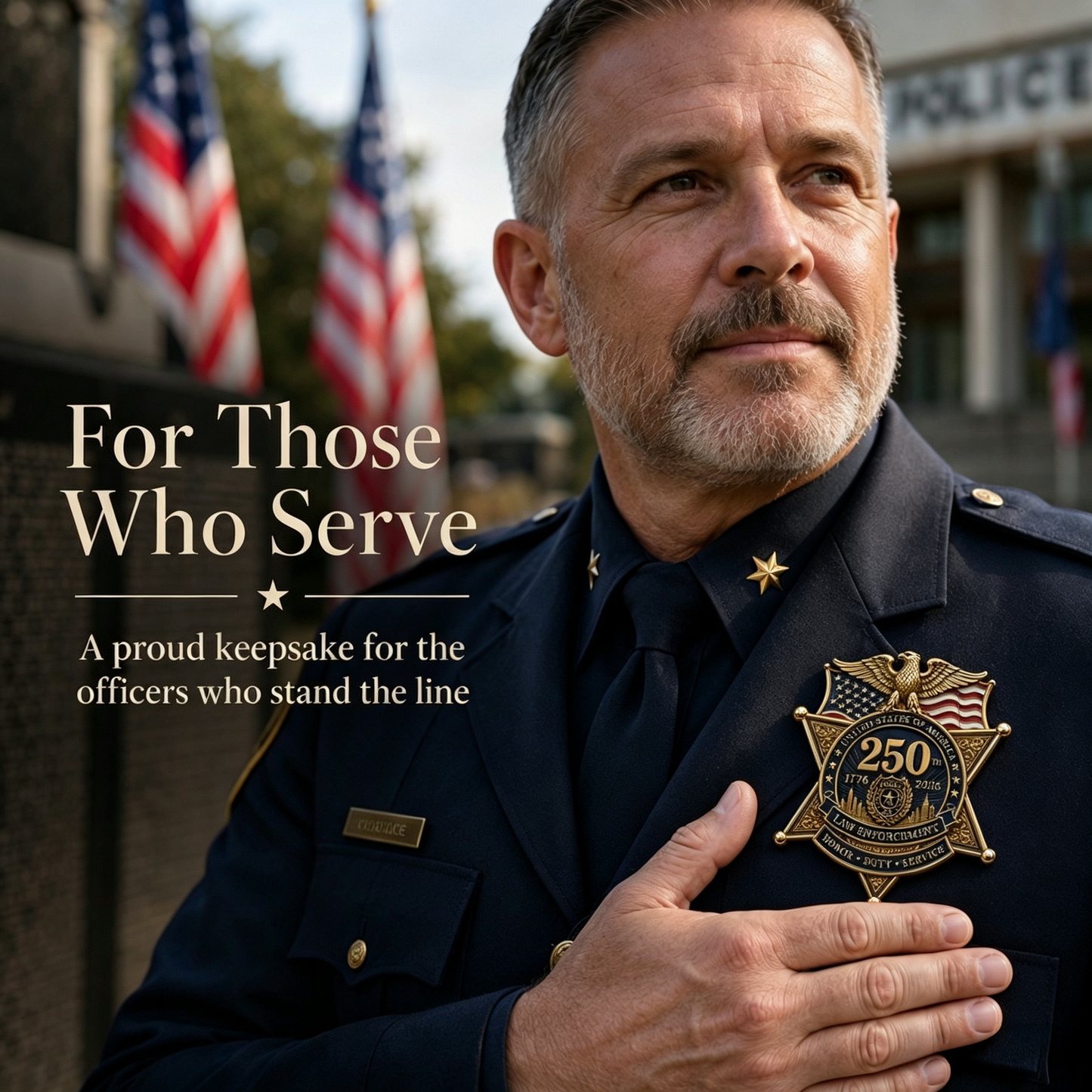 ⚡️Flash Sale 49% OFF - America Law Enforcement Brooch