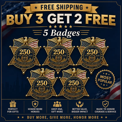 ⚡️Flash Sale 49% OFF - America Law Enforcement Brooch
