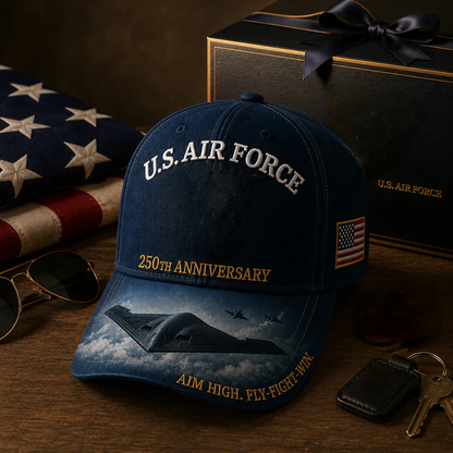 🔥 Father’s Day Sale - ❤️ Handmade Embroidered Devil Dog USMC 250th Birthday Commemorative Cap 🇺🇸
