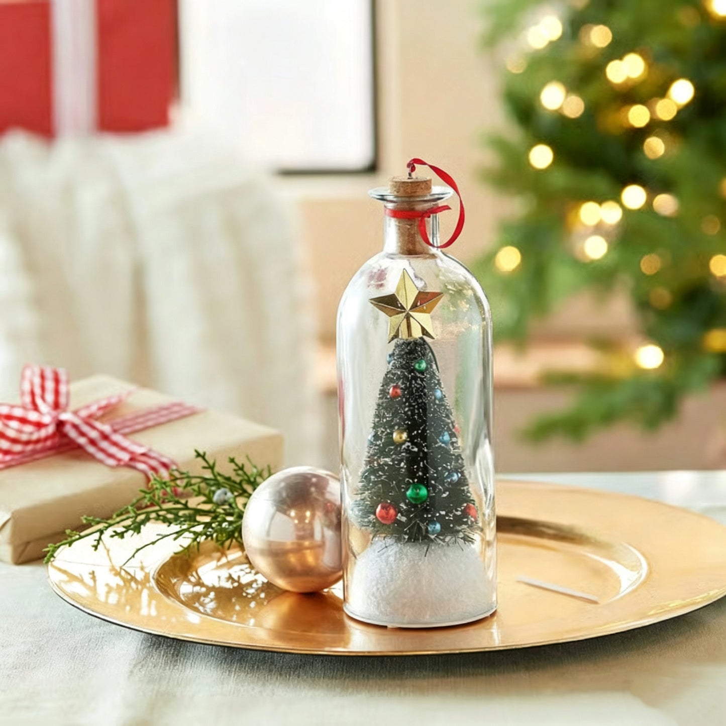 🎅🎄Christmas Sale -Recordable Christmas Tree Message In A Bottle