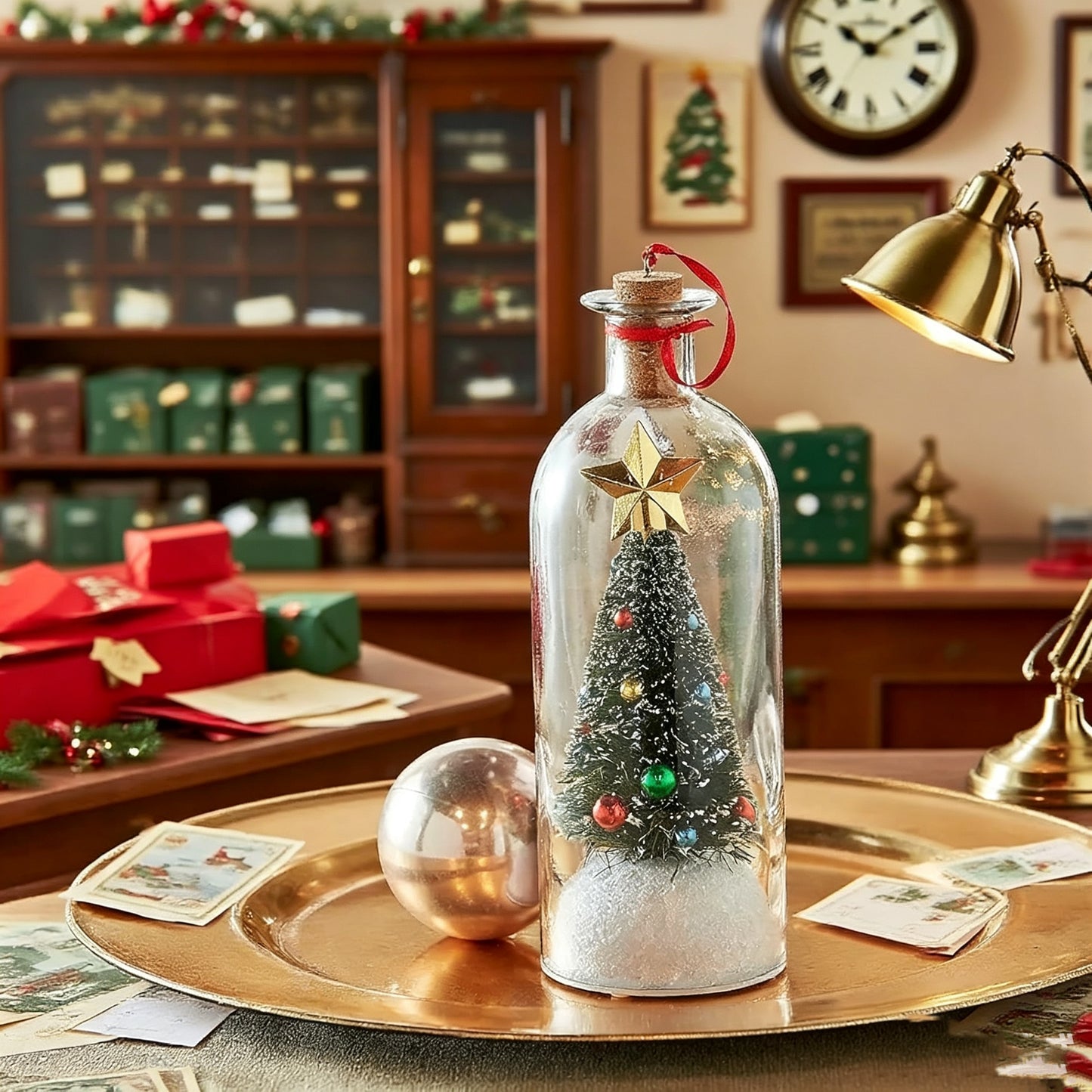 🎅🎄Christmas Sale -Recordable Christmas Tree Message In A Bottle