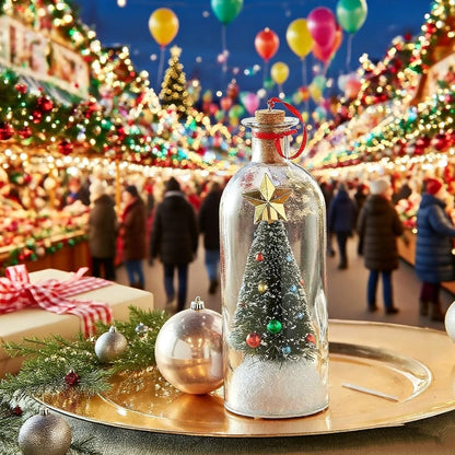 🎅🎄Christmas Sale -Recordable Christmas Tree Message In A Bottle