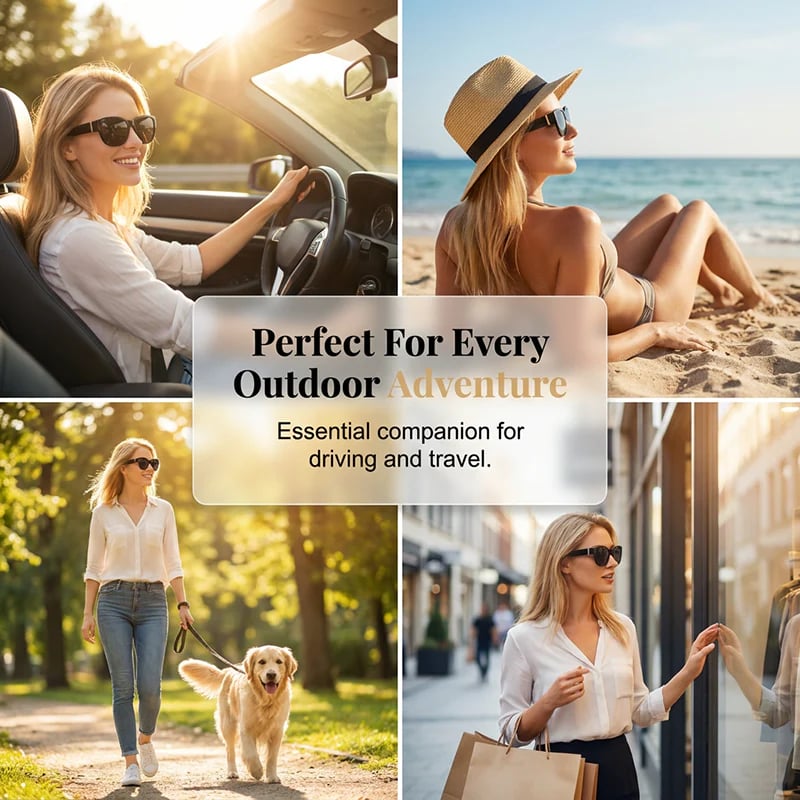 🔥 48% OFF · Large Sunglasses to Wear Over Glasses for Women ✨