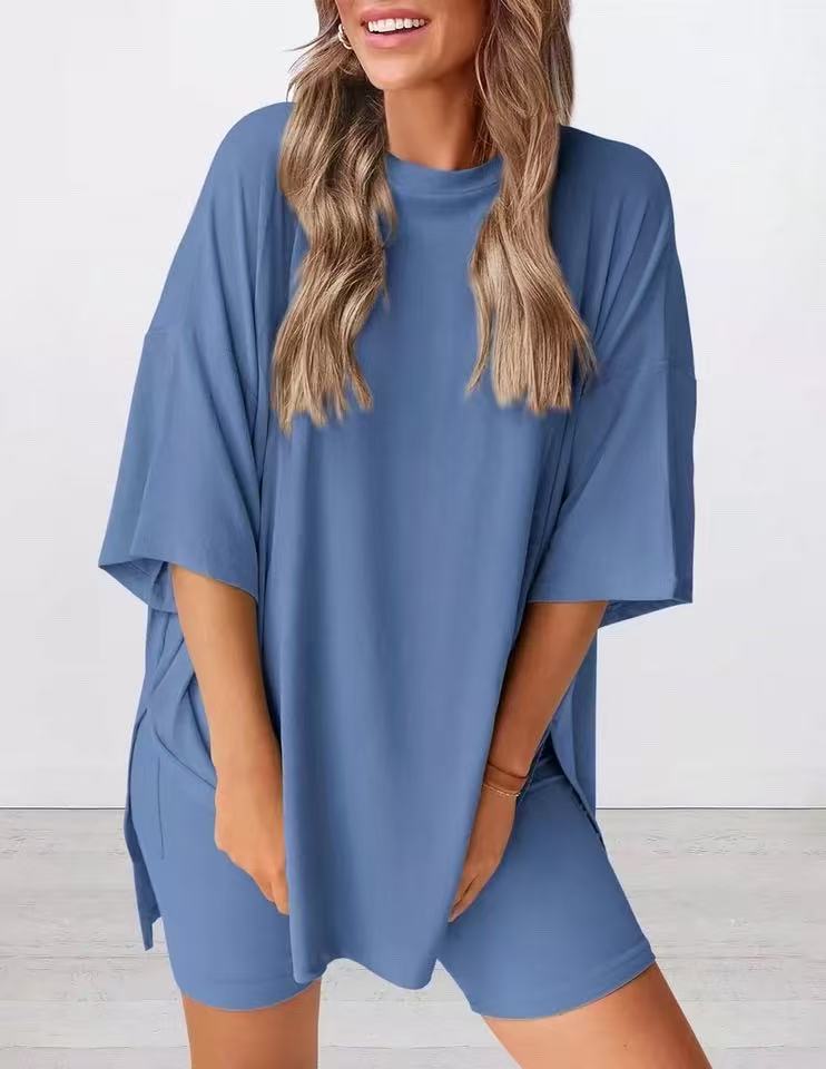 2026 Women's Summer Casual Loose Two-Piece Casual Suit