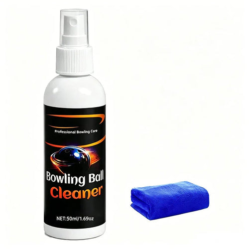 🥳2026 HOT SALE🥳💞50K+ SOLD!🎳💪 50% OFF! Pro-Grade Bowling Ball Cleaner – Instantly removes lane oil. Includes premium towel. Keeps your ball performing like new! ✨