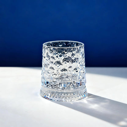 ✨ Diamond Cut Spinning Glass | Elevate Your Home Bar Experience 🏅