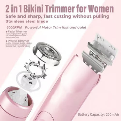 🔥 - Winter & New Year Gift - Comfort 2 in 1 Electric Lady Shaver