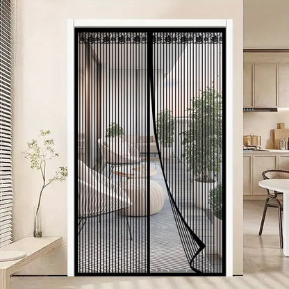 Magic Mesh Summer Magnetic Mosquito Screen Door Curtain