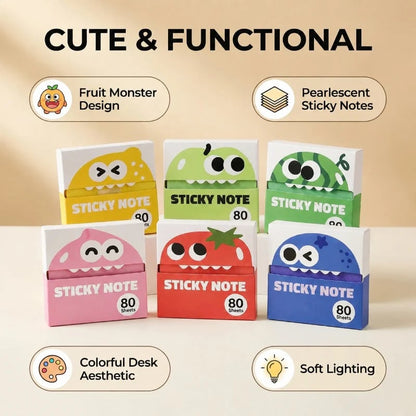 Transparent Pull-Out Sticky Notes (12 Boxes, 960 Sheets Total)