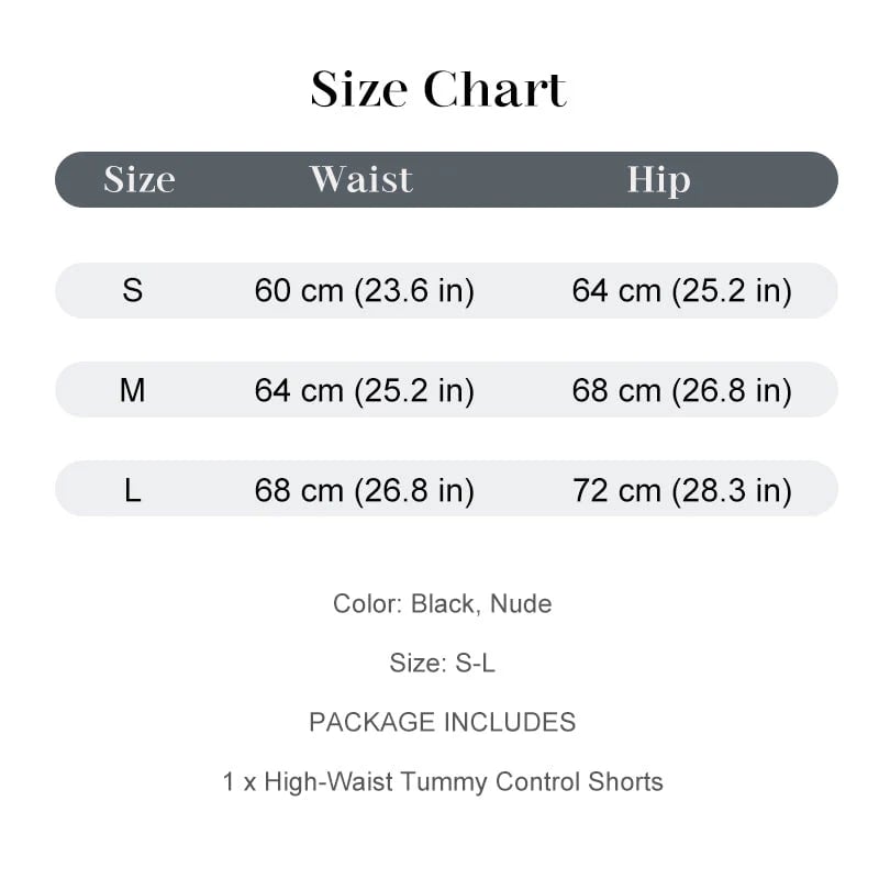 High-Waist Tummy Control Shapewear Shorts