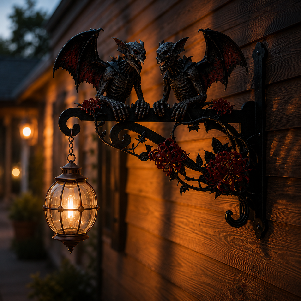 🎃 Turn Your Front Porch into a Haunted Gothic Manor!