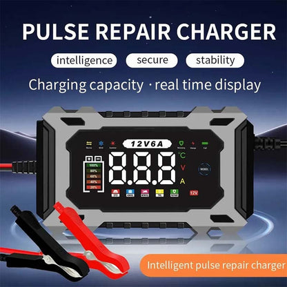🔌🚗12V/24V Smart Battery Charger, Maintainer & Trickle Charger🔋