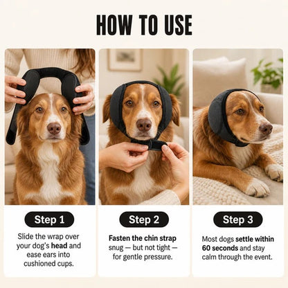 Noise Cancelling Dog Ear Wrap