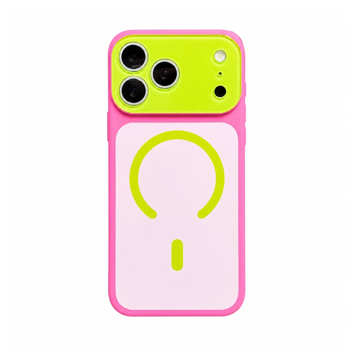 🔥Summer Hot Sale - ONLY ￡8.99!!⚡50K+ SOLD!🌈Dopamine Color Block MagSafe Case – Ultra-Slim Matte Hard PC Cover for iPhone 17 Pro Max