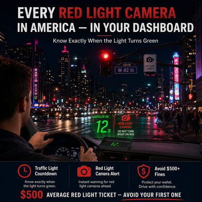 Head-Up Display (HUD) Car GPS Digital Speedometer