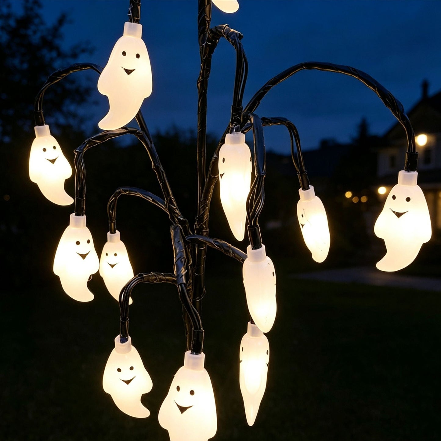 🔥🎃 Pumpkin Solar Stake Lights – Halloween Outdoor Yard Decor