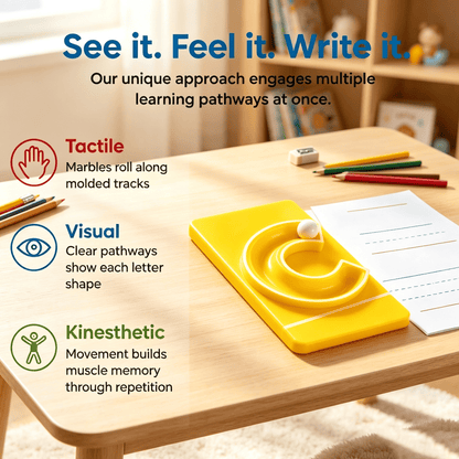 🔤Marble Tracers - Lowercase Letters🌀Roll Into Letter-Writing Fun!🎁