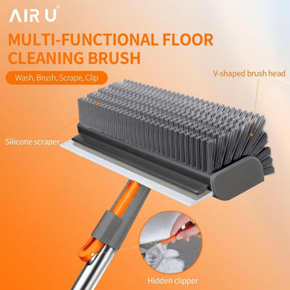 Innovative 3 in 1 Floor Scrub Brush