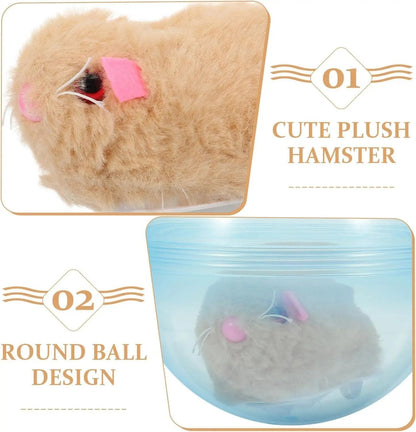 Auto-Rolling Ball with Mouse Hands-Free Play for Indoor Cats