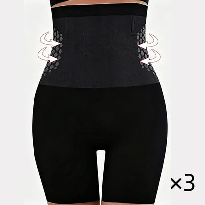 High-Waist Tummy Control Shapewear Shorts