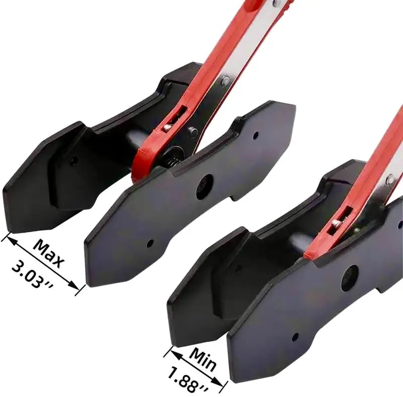 Brake Caliper Piston Press Tool – 360° Rotating Ratchet Wrench for Single, Dual & Quad Piston Disc Brakes