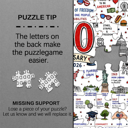 Patriotic America Jigsaw Puzzle 1000 Pieces