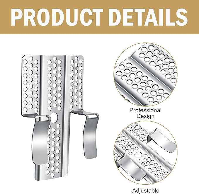 10 Pack Drywall Repair Clips, 1/2 inch Drywall Fastener Clip with 24 Screws