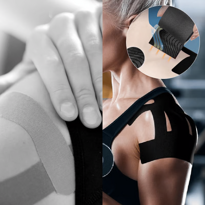 💥HOT SALE 50% OFF🔥Pre‑Cut Elastic Kinesiology Tape for Shoulder Support