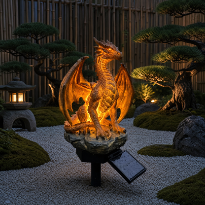 🔥Last Day 49% OFF🐉Solar Dragon Garden Statue Light