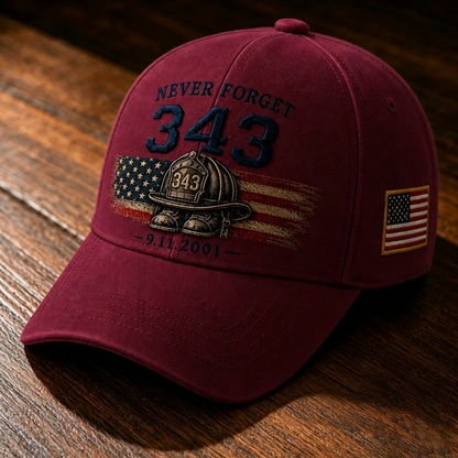🧢Never Forget 343 Memorial Cap 🎁
