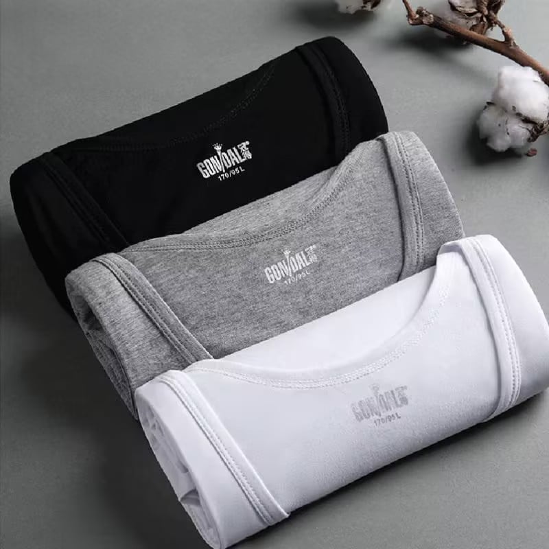 Premium Ultra-Soft Cotton Fitted Tank 3 Pack