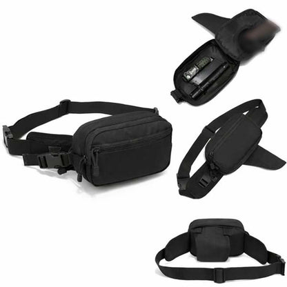 Multifunctional Concealed Carry Hip Bag with Rapid-Access Holster