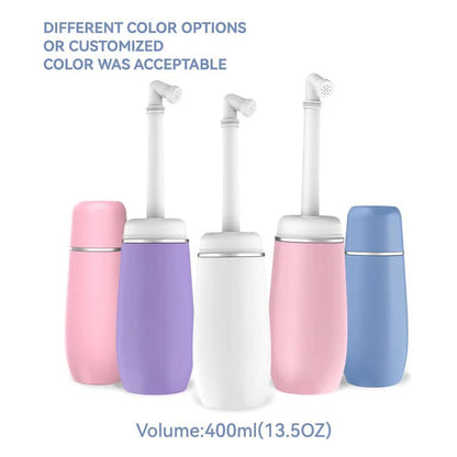 💧Portable Bidet 🧼– 🕌Perfect for Wudu & Daily Hygiene, 13.5 oz, Leak‐Proof