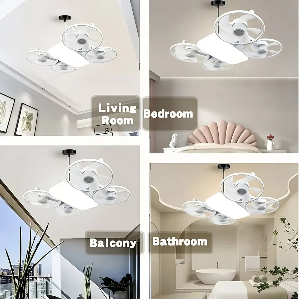 💡Drone-Inspired LED Ceiling Fan Light