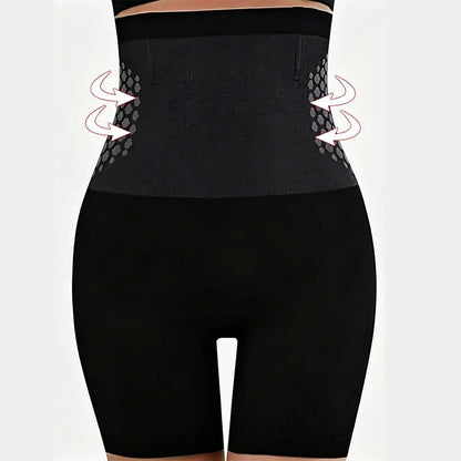 High-Waist Tummy Control Shapewear Shorts