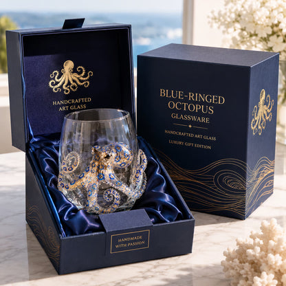 🔥🌊 3D Ocean Animal Artisan Glassware Collection for Fresher Sips, Coastal Elegance & Elevated Home Bar Vibes