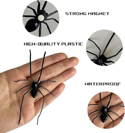 Spider Fridge Magnet🎁Realistic Spider Magnets, for Refrigerator, Garage Door, or Car