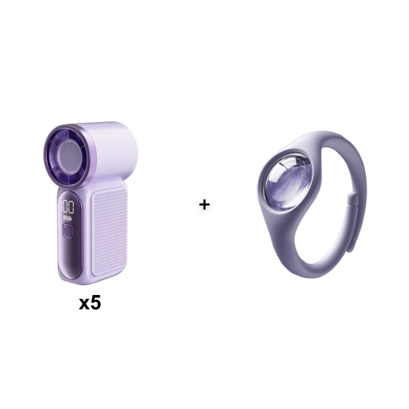 🥳2026 HOT SALE🥳💞50K+ SOLD!💨❄️ 50% OFF! Turbo Handheld Fan – 16900 RPM, 6 speeds, LED display. 3000mAh battery, 10.7hrs cooling. Pocket‑sized power! 🌬️✨