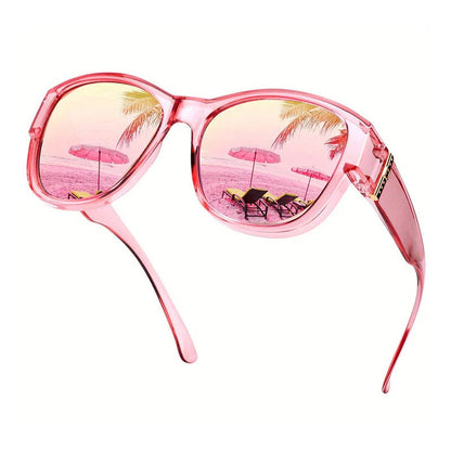 🔥 48% OFF · Large Sunglasses to Wear Over Glasses for Women ✨