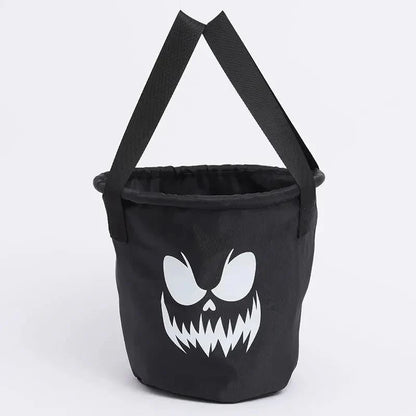 👻 Glow-in-the-Dark Halloween LED Candy Basket  Bags🎃5 Pack Pumpkin Trick or Treat Bags with Glow Lights for Kids, Parties & Halloween Decorations