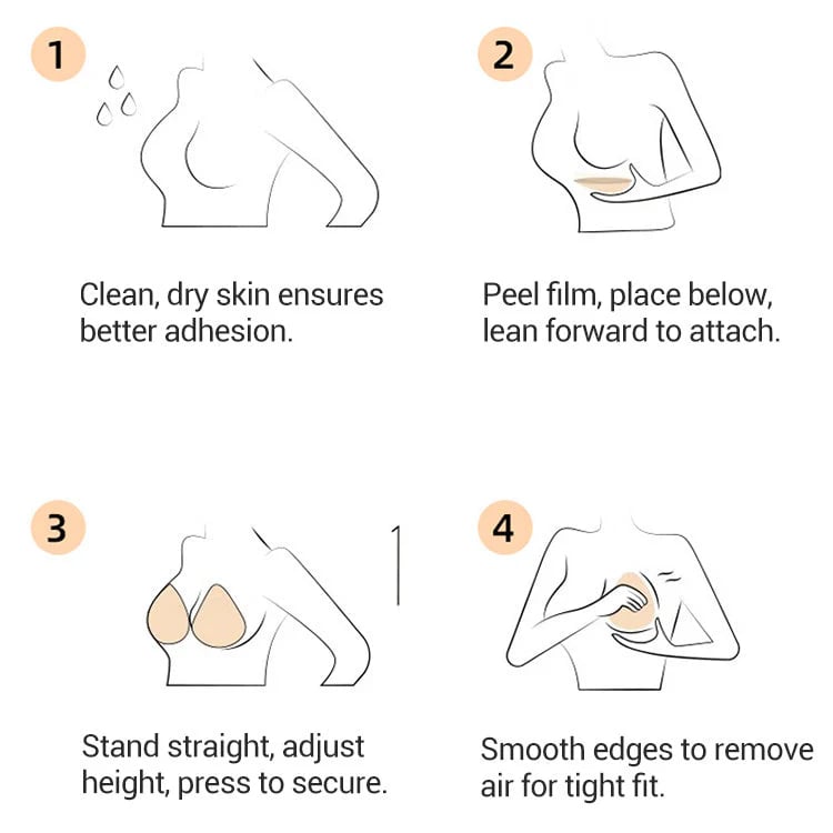 🔥Buy 1 Get 1 Free🔥Invisible Breast Lift Pads-48% OFF