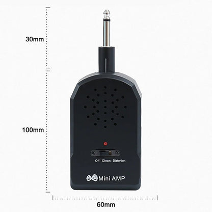 2026🔥Mini Guitar Amp Pro 🎸 30W HD Sound 🔊20H Playtime 🔋Busking Ready 🌆