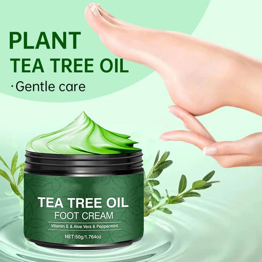 🥳2026 HOT SALE🥳💞50K+ Sold ✨Soothing Aloe Vera & Tea Tree Foot Moisturizer, Repairing Dry Cracked Feet Skin Care Cream