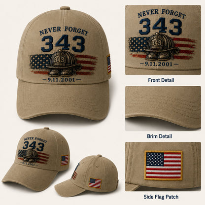 🧢Never Forget 343 Memorial Cap 🎁