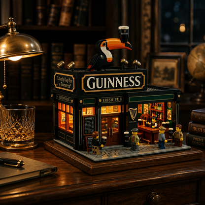 🍺Guinness Irish Pub Collector Edition Building Blocks Set