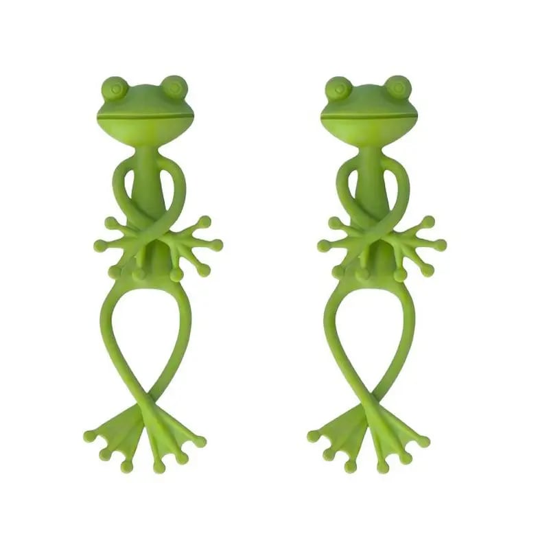 Frog Plant Stand Clips 🐸🌿 Support Climbing Plants Indoors Outdoors Stable Growth