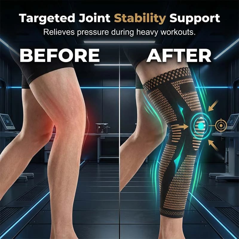 Extended Knee Compression Sleeve